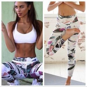 Lululemon High Times Pant Unicorn Tears Full On Luon Pigment Wave Sz 6